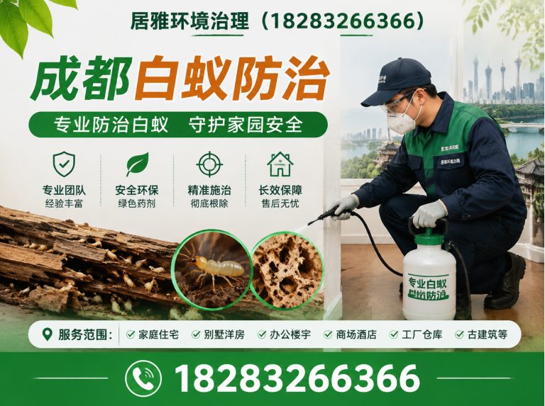 温江区成都白蚁防治展示图
